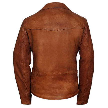 Frisco Motorcycle Easy Rider Turquoise Leather Jacket