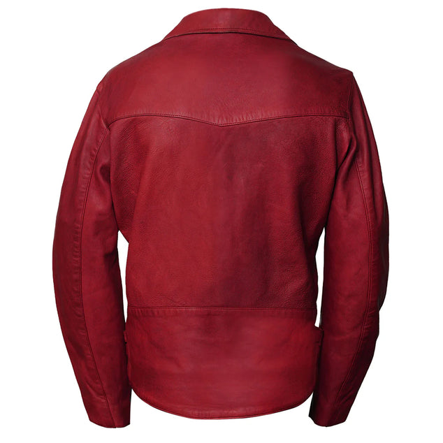 Frisco Motorcycle Easy Rider Turquoise Leather Jacket