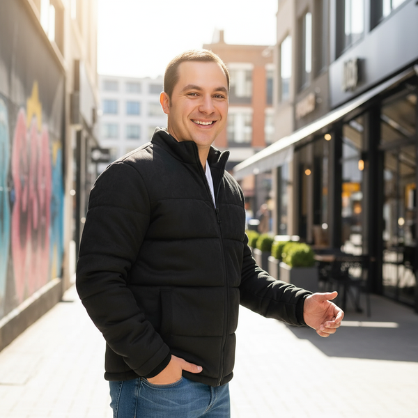 Men's Textile Jacket