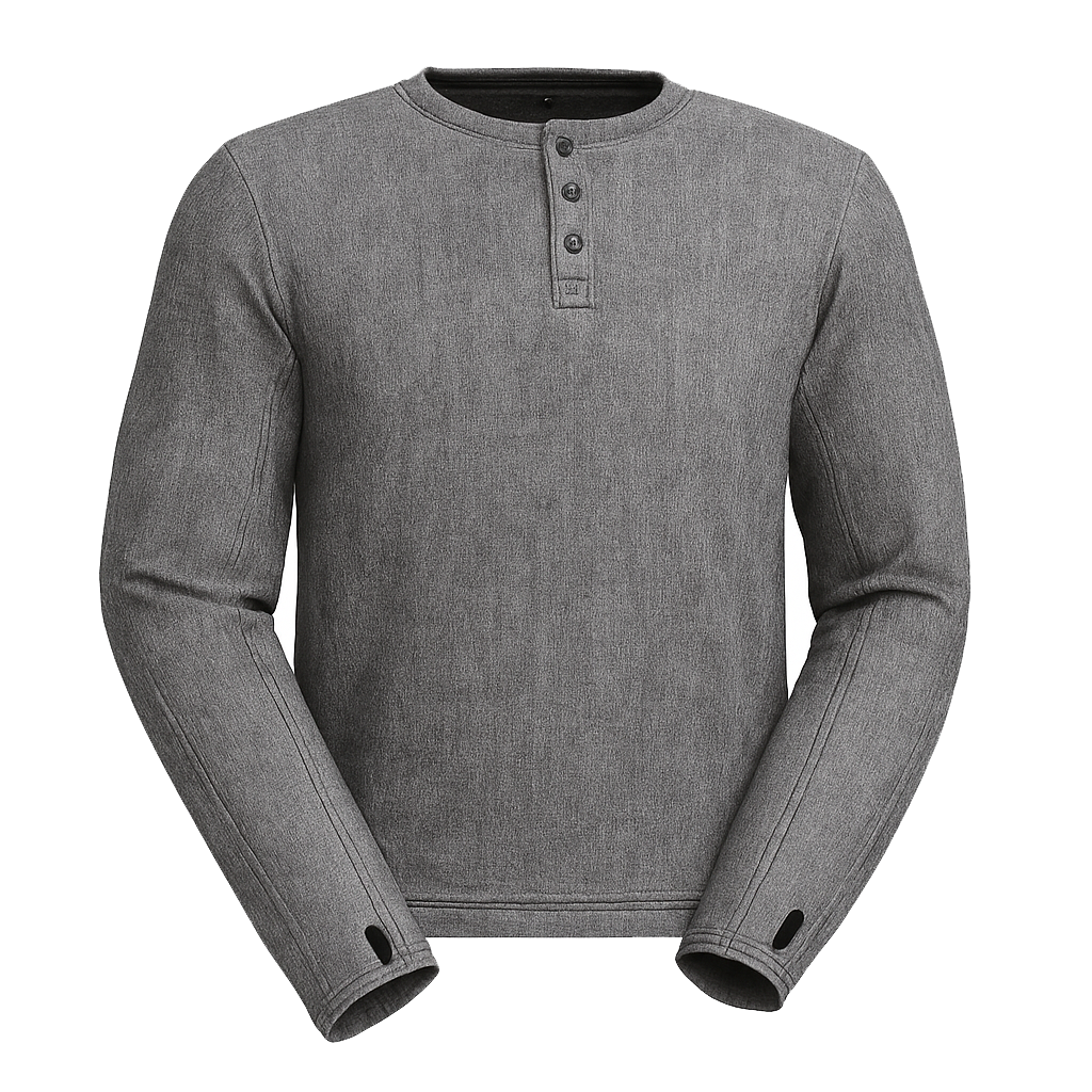 PR-329 Slate Henley Men's Shirt
