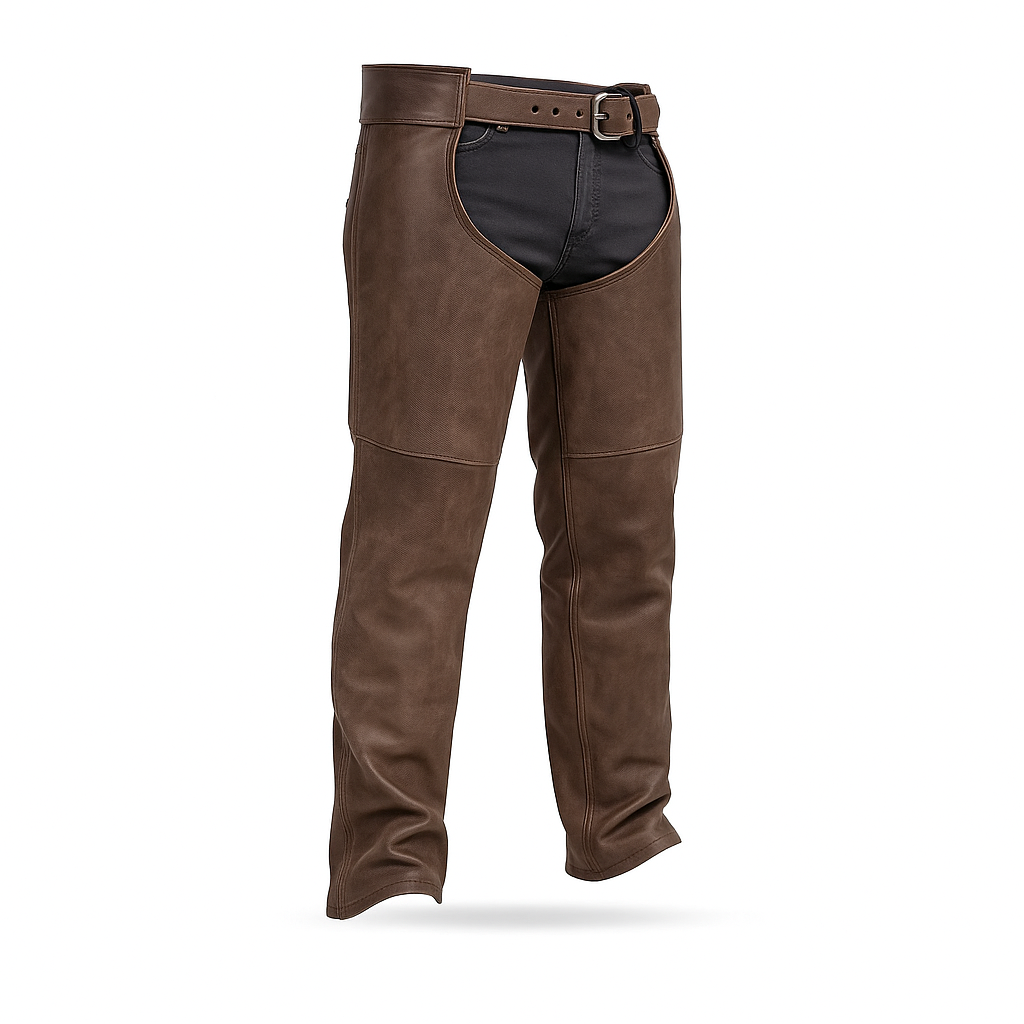 Stampede - Unisex Motorcycle Leather Chaps