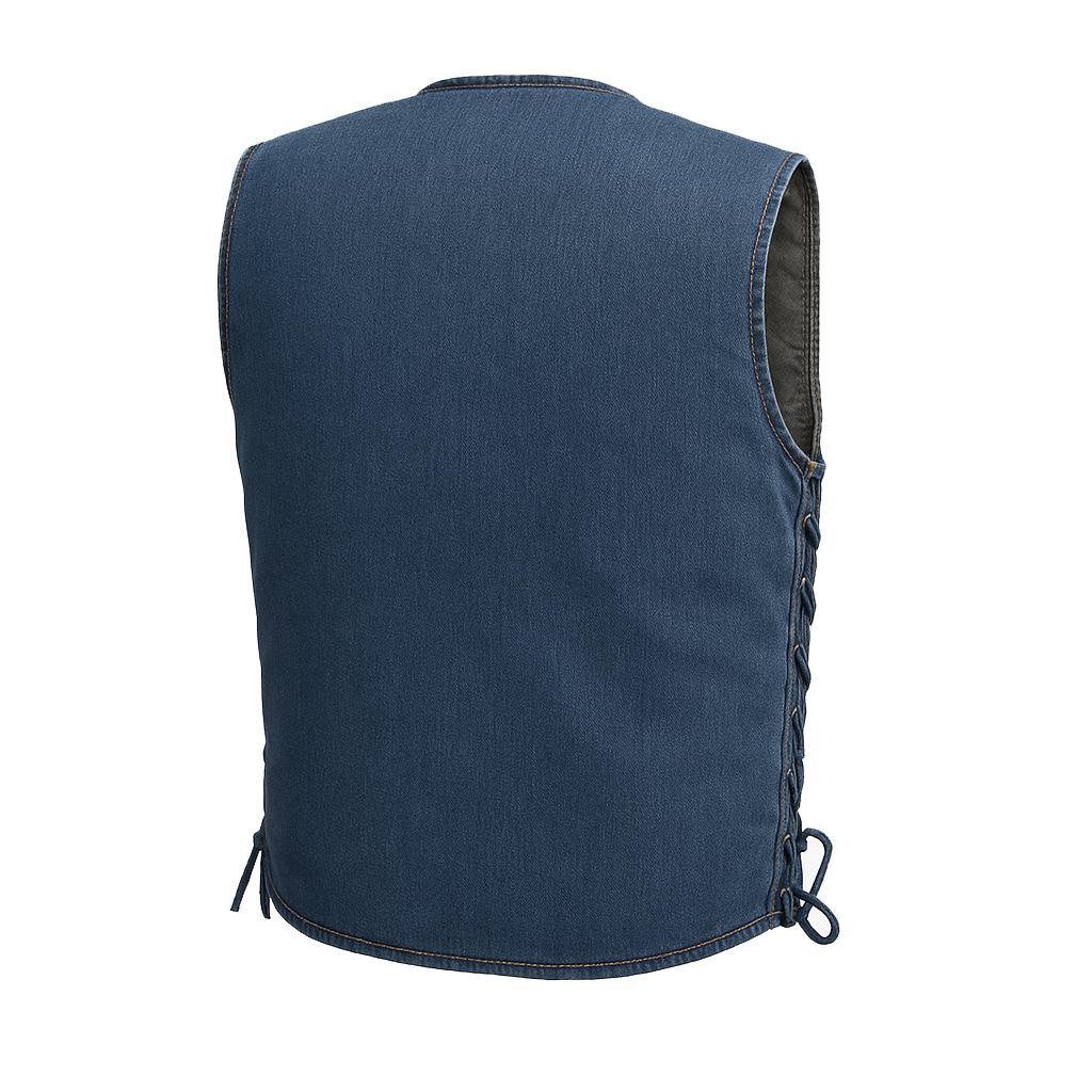 PR-303 Rabel - Men's Motorcycle Denim Vest