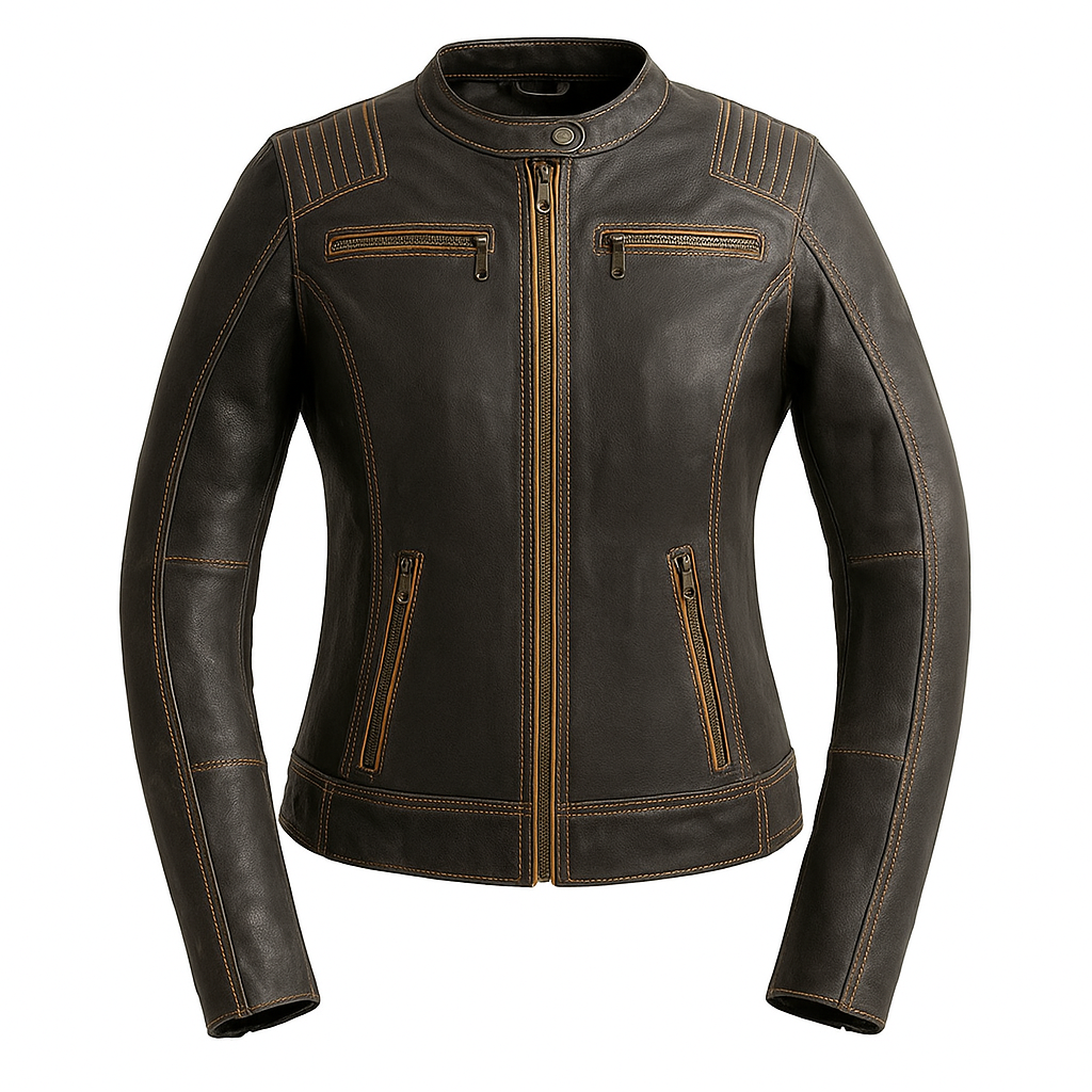 Dusk Queen – Women's Motorcycle Leather Jacket