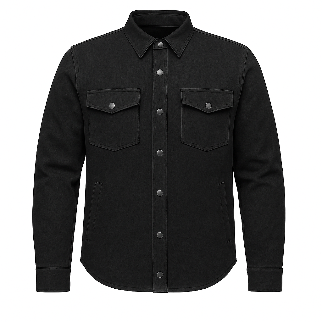 PR-328 Blackout Commander Men's Denim Shirt