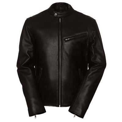 Superb Mens Lambskin Red Leather Jacket