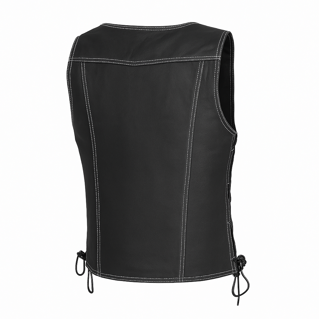 Pr-291 Whisper – Women's Motorcycle Leather Vest
