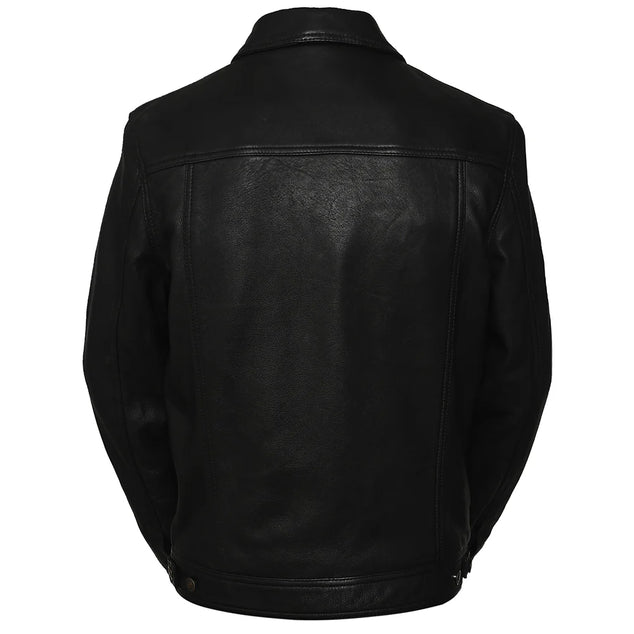 Frisco Motorcycle Easy Rider Turquoise Leather Jacket