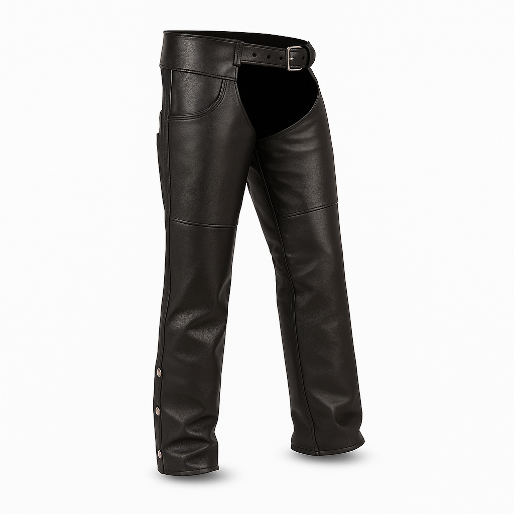 Rally - Unisex Motorcycle Leather Chaps
