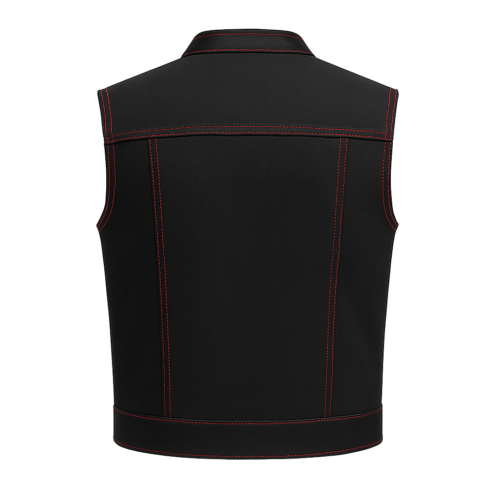 PR-302 Bloodstone – Men’s Motorcycle Denim Vest