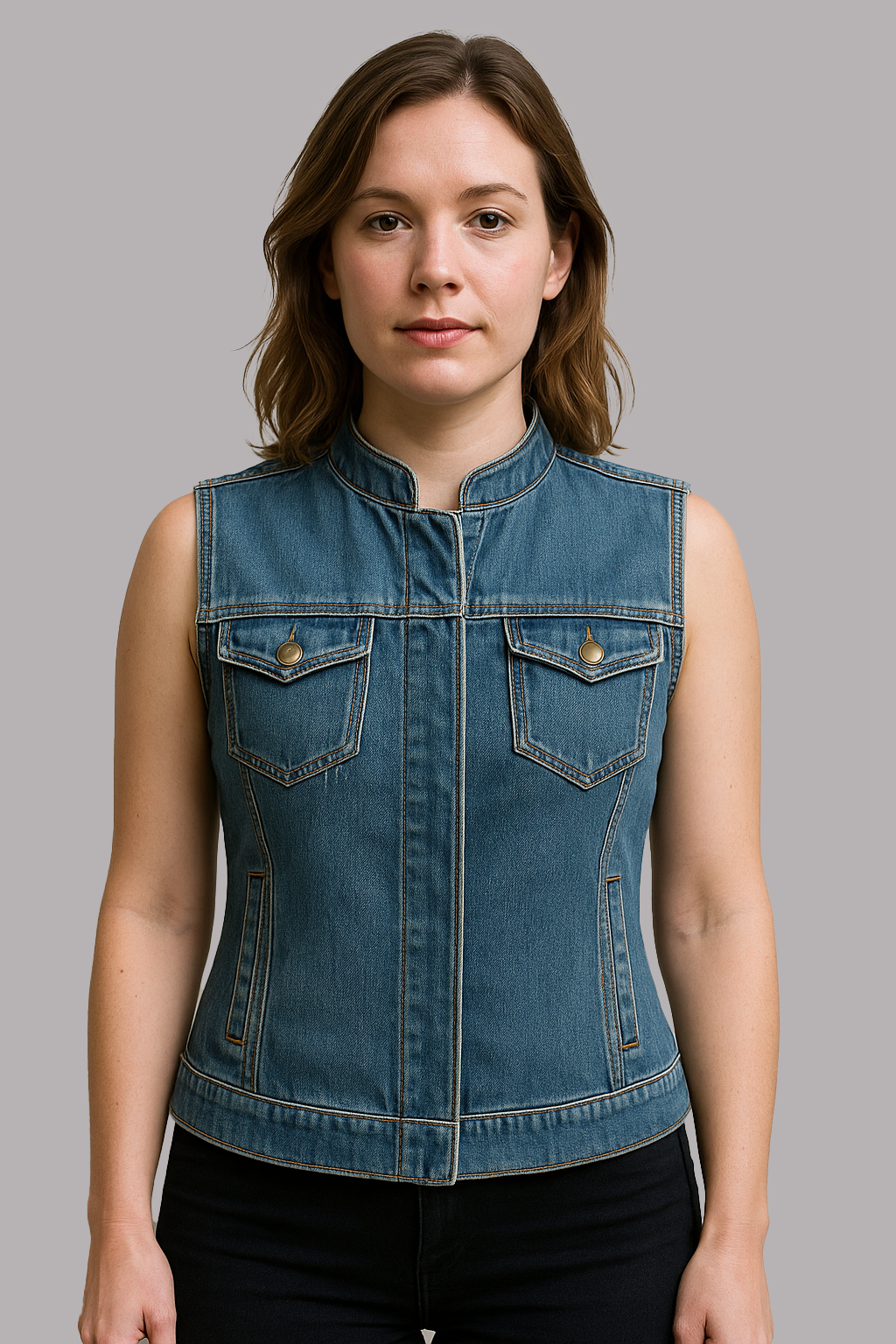Rivet – Women's Motorcycle Denim Vest