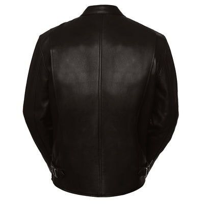 Superb Men's Natural Lambskin Brown Leather Jacket